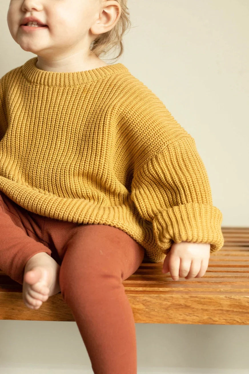 Organic Chunky Knit Sweater