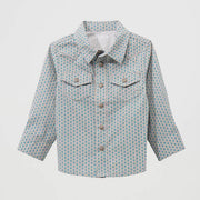 Grey/Blue Print | Wrangler Boy