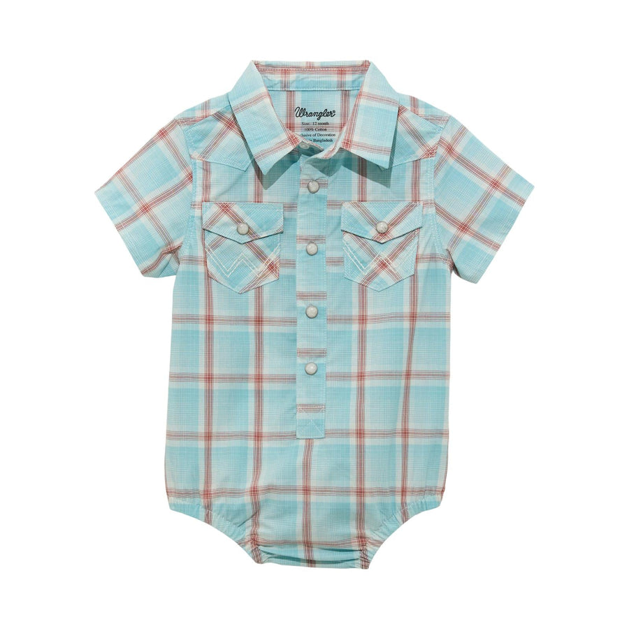 Plaid Bodysuit | Wrangler Infant