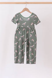 Green Mallard Bamboo Jumpsuit