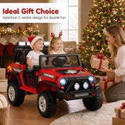 12V Electric Kids Ride On Car 2-Seater with Remote Control