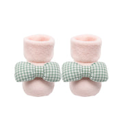 Baby Socks Christmas Anti Slip Short Socks for Baby Newborn Winter Warm Infant Cartoon Girls Boys