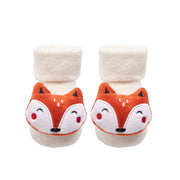 Baby Socks Christmas Anti Slip Short Socks for Baby Newborn Winter Warm Infant Cartoon Girls Boys