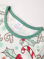 Christmas 3 Piece Girls Pajama Set
