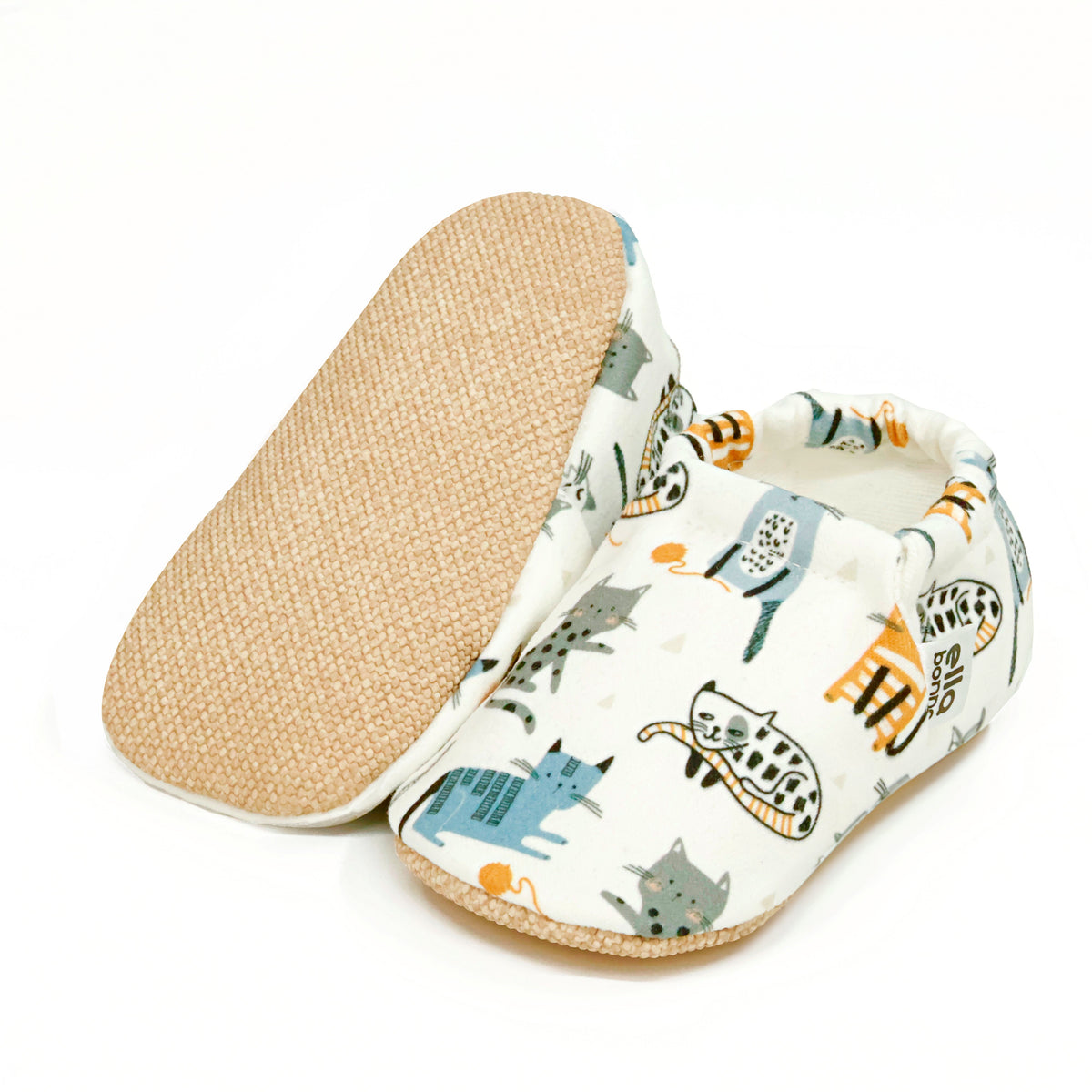 Cat Soft Sole Baby Moccasins