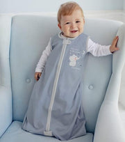 Baby Sleep Sack 1.0 TOG, Organic Cotton Baby Wearable Blanket with Two-Way Zipper, Swaddle Transition Baby Sleeping Bag, All-Season Sleep Sack for Newborn Infant Toddler Boy Girl, 0-6 Months, 1-Pack