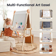 Tiny Land® Caramel Magnitales Easel for Kids