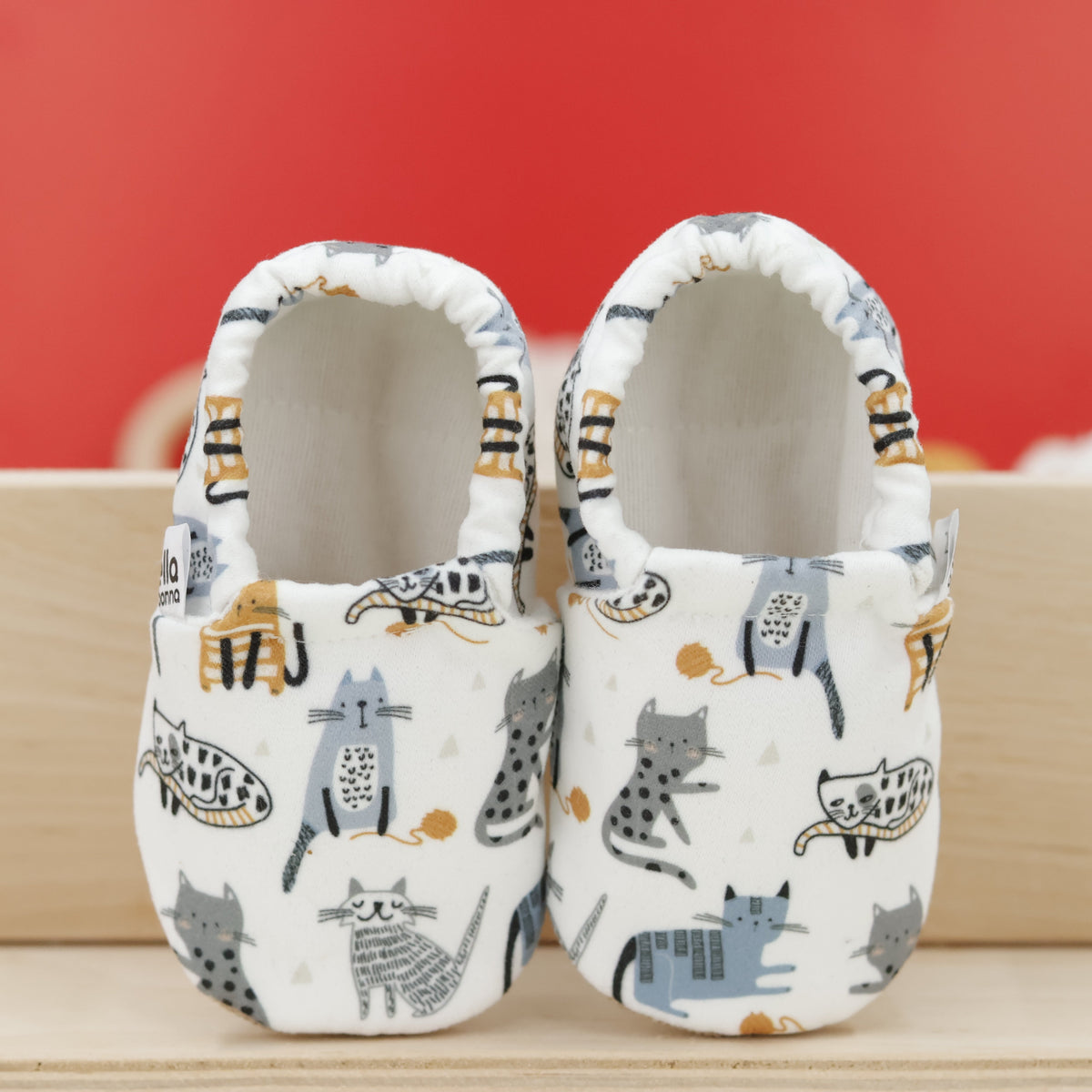 Cat Soft Sole Baby Moccasins