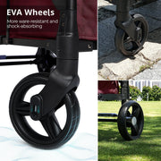 Momfann 2-Seater All-Terrain Stroller Wagon for Kids