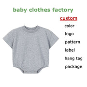 Short-sleeve Organic Cotton Romper