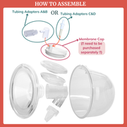 Tubing Adapters for Collection Cups