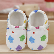 Cupcake Soft Sole Baby Moccasins