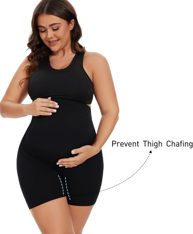 Seamless Maternity Shapewear, Belly Support Pregnancy Underwear for Maternity Photography and Baby Shower Dresses