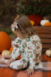 Harvest Hedgehogs 2pc Bamboo Pajamas