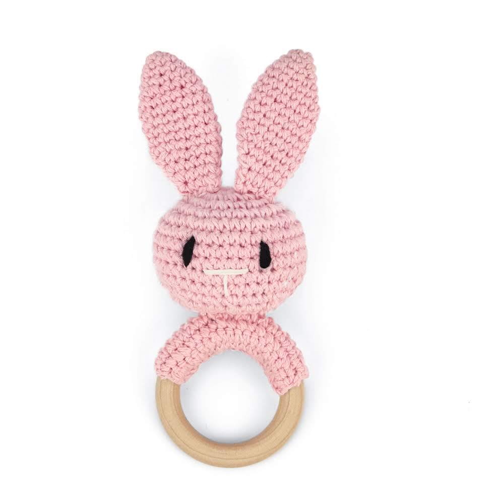 Carving Name Baby Soothing Bell Newborn Gift Bath Gift Knitted Cartoon Doll