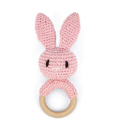 Carving Name Baby Soothing Bell Newborn Gift Bath Gift Knitted Cartoon Doll
