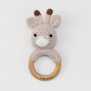 Carving Name Baby Soothing Bell Newborn Gift Bath Gift Knitted Cartoon Doll