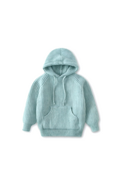 Green hoodie sweater