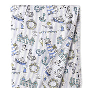 Seashore Stroller Blanket – Soft Bamboo Baby Blanket