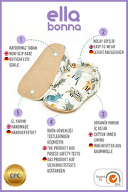 Cat Soft Sole Baby Moccasins