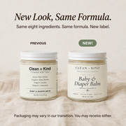 Baby & Diaper Balm — Grass-Fed Tallow, Shea & Roman Chamomile, 4 oz