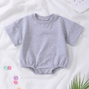 Short-sleeve Organic Cotton Romper