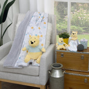Winnie The Pooh Yellow and Aqua Plush