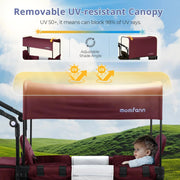 Momfann 2-Seater All-Terrain Stroller Wagon for Kids