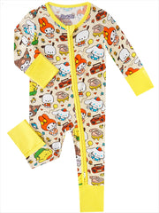 PoshTOT Sanrio Cinnamoroll Bamboo Baby Convertible Zippy Romper