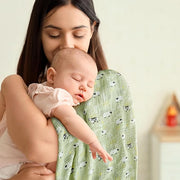 Muslin Swaddle Blankets for Newborn, 3 Pack Breathable Soft Receiving Blanket, Large 38 x 40 inches Swaddle Wrap Burping Clothes Diapers, Essentials Infant Shower Items, Toddler Gift (Cute Farm)