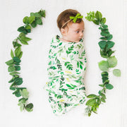 Newborn Swaddle Cloth With Rabbit-ear Knot Hairband Wrap Towel