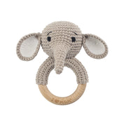 Carving Name Baby Soothing Bell Newborn Gift Bath Gift Knitted Cartoon Doll
