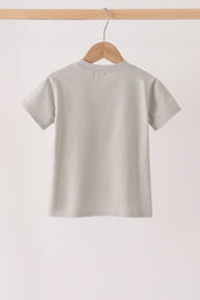 Gray Scarecrow Embroidery Top
