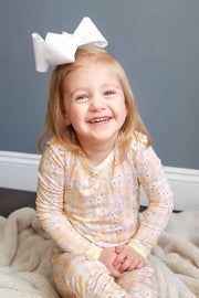 Yellow Daisy Bamboo Toddler 2 Piece Set