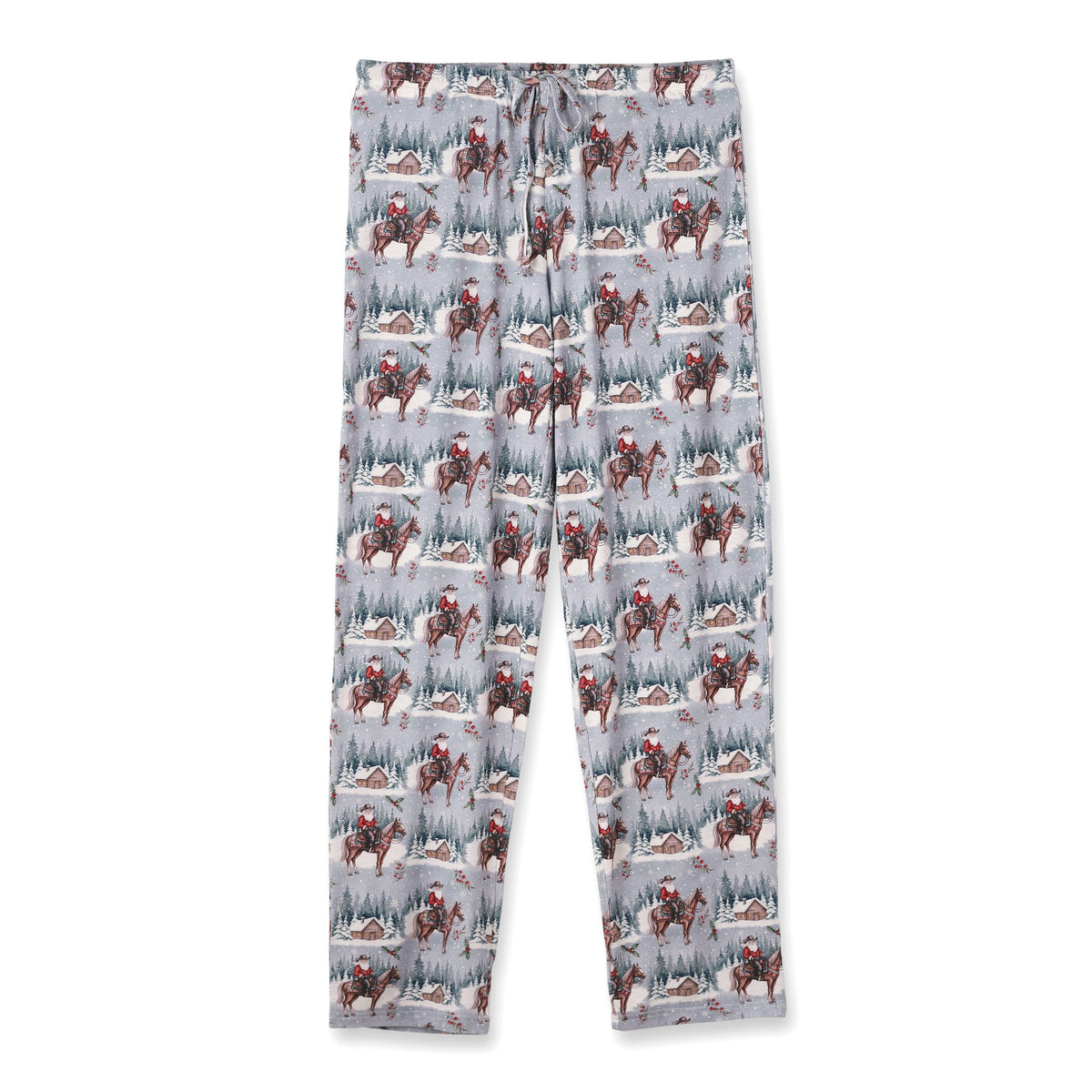 Cowboy Christmas Family Matching Bamboo Pajamas