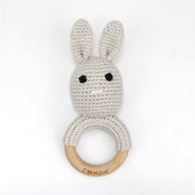 Carving Name Baby Soothing Bell Newborn Gift Bath Gift Knitted Cartoon Doll