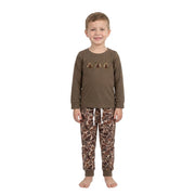 Long sleeves turkey brown camo pants boy Thanksgiving outfits