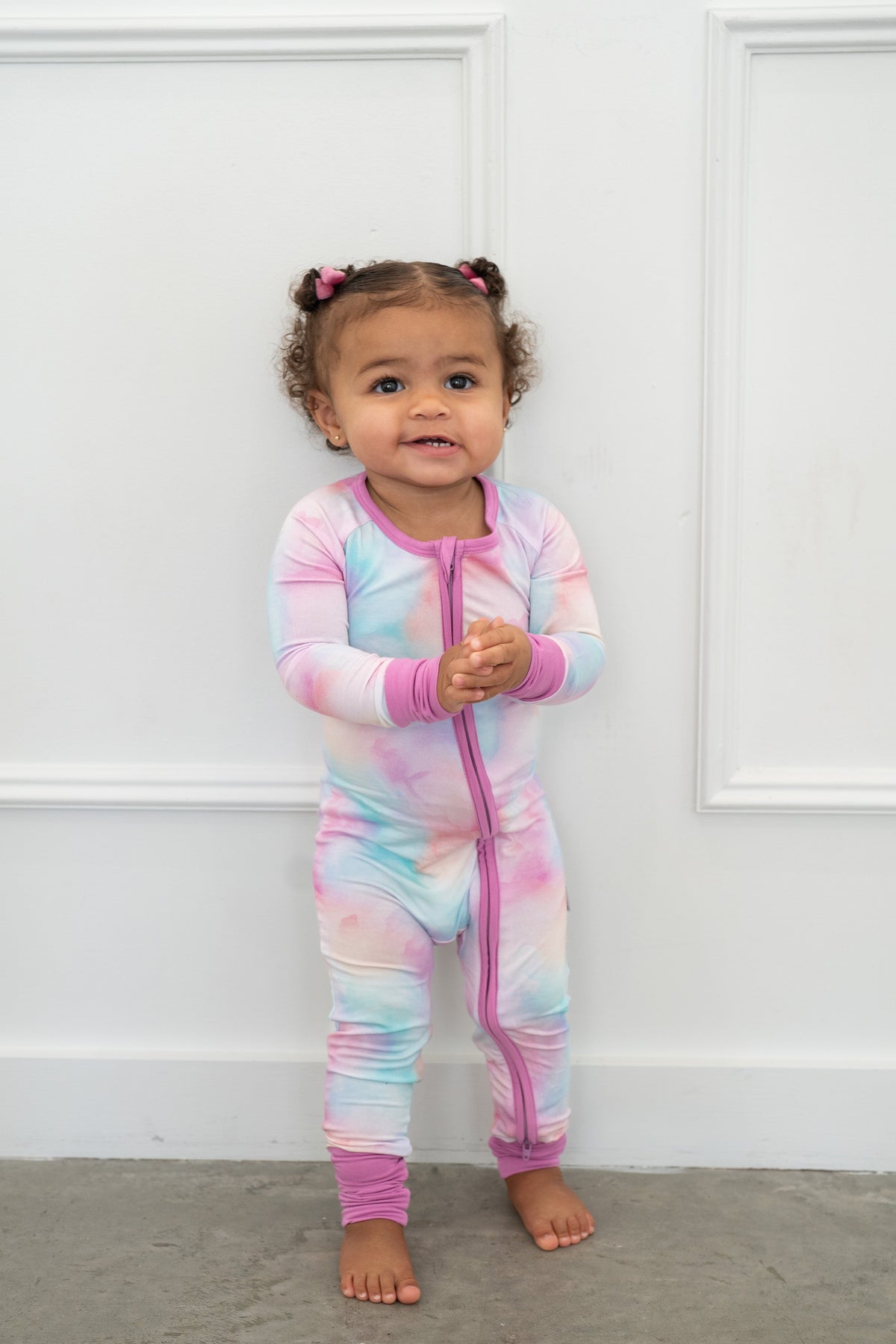 Cotton Candy Tie Dye | Convertible Bamboo Zippy