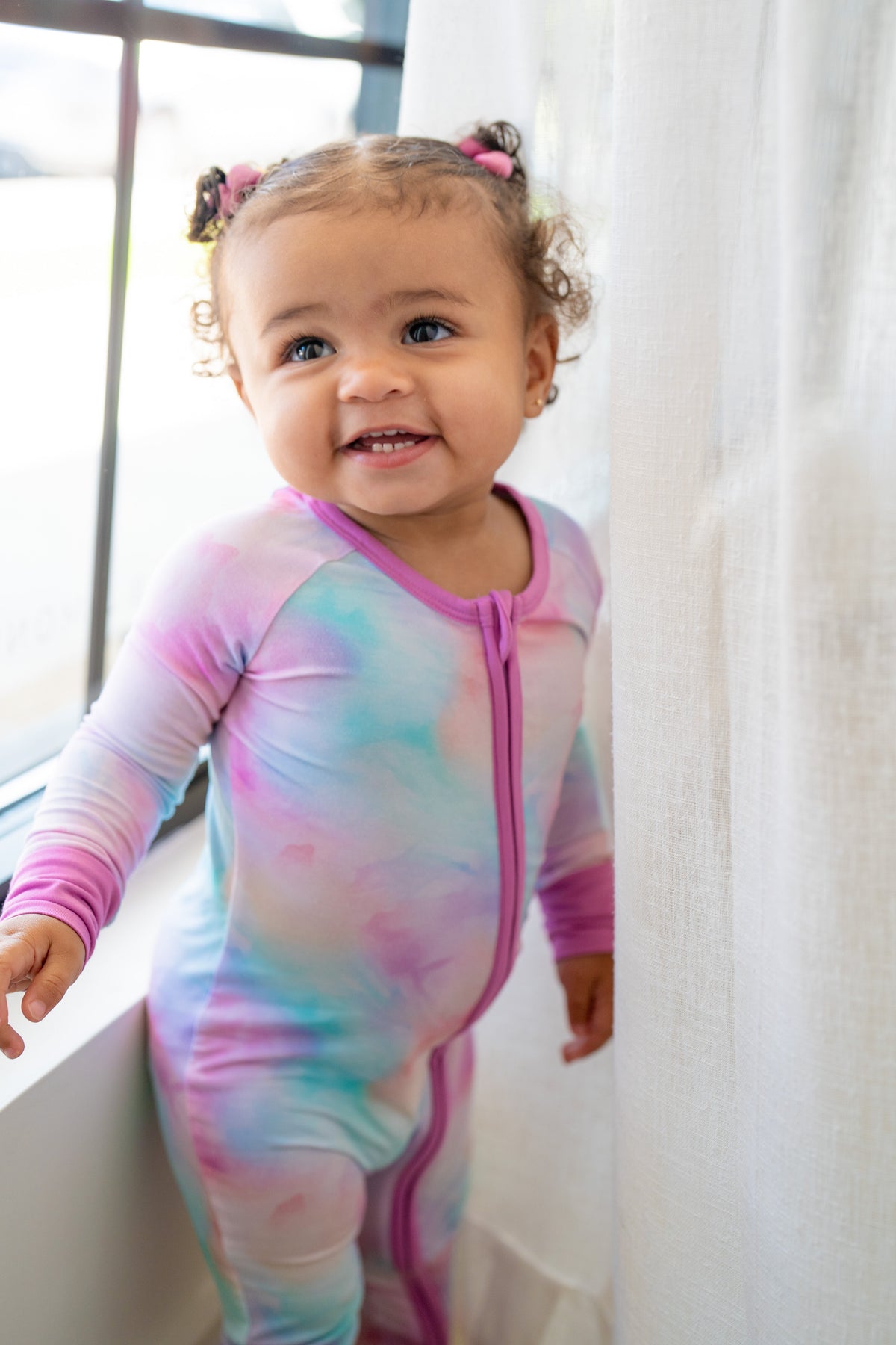 Cotton Candy Tie Dye | Convertible Bamboo Zippy