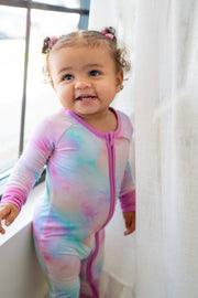 Cotton Candy Tie Dye | Convertible Bamboo Zippy