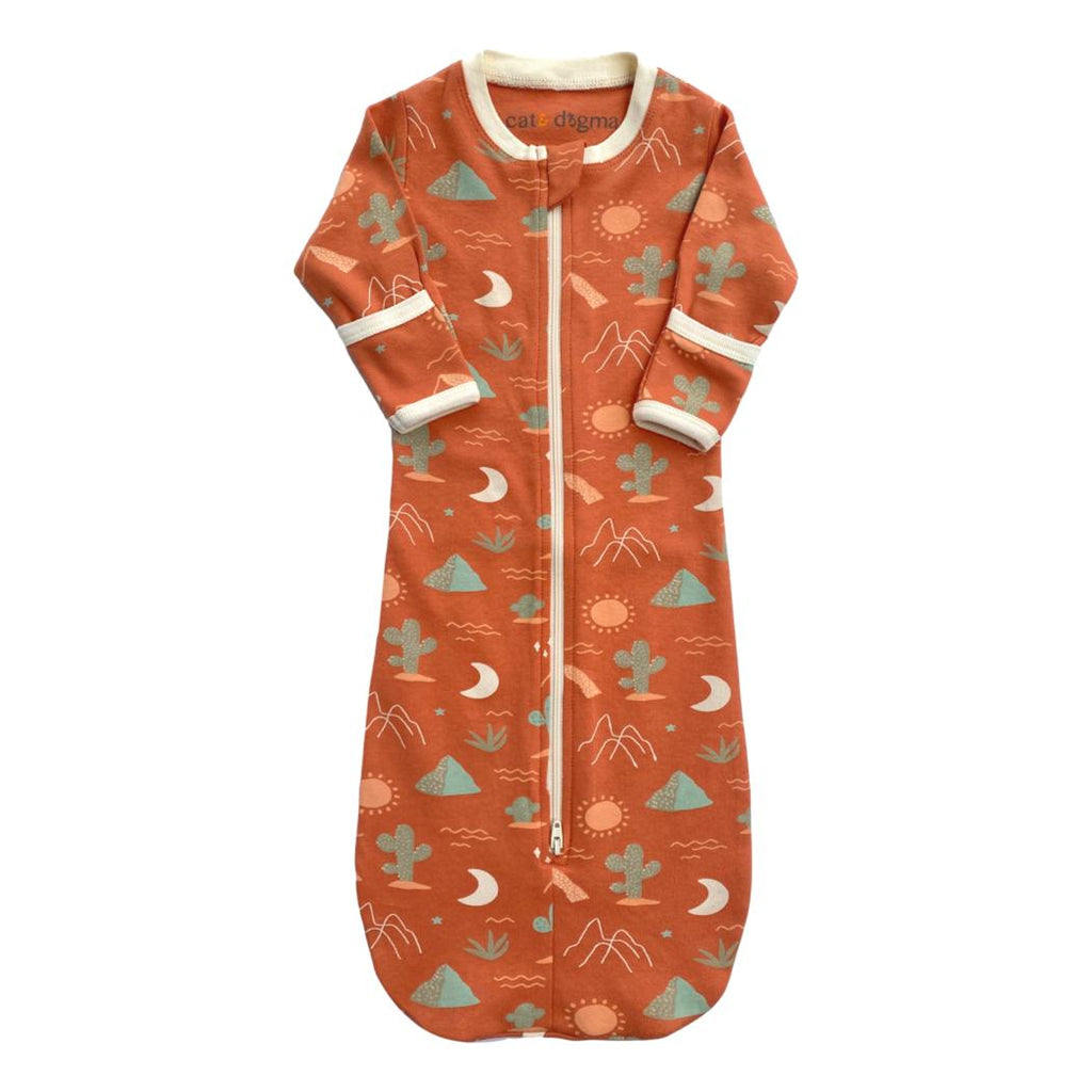 GOTS Certified Organic Cotton Sleepsack - Desert