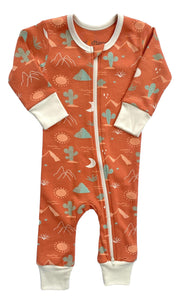GOTS Certified Organic Cotton Zippy - Desert