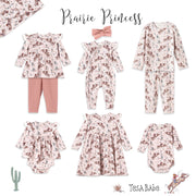 Prairie Princess Baby Girl Western Bamboo Stroller Blanket