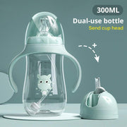 Baby Bottles Drinking Cup Feeding Bottle Wide-Caliber Drinking Milk Drinking Water Dual-use Bottle For baby and Kids