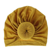 Trend New Mother & Baby Hat Soft Cotton Turban Hat Baby Elastic Toddler Infant Cap For Girls and Women