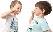 New Organic Children's Bamboo Toothbrush 10 Colors Soft Bristles Biodegradable Eco-Friendly Handle for Kids