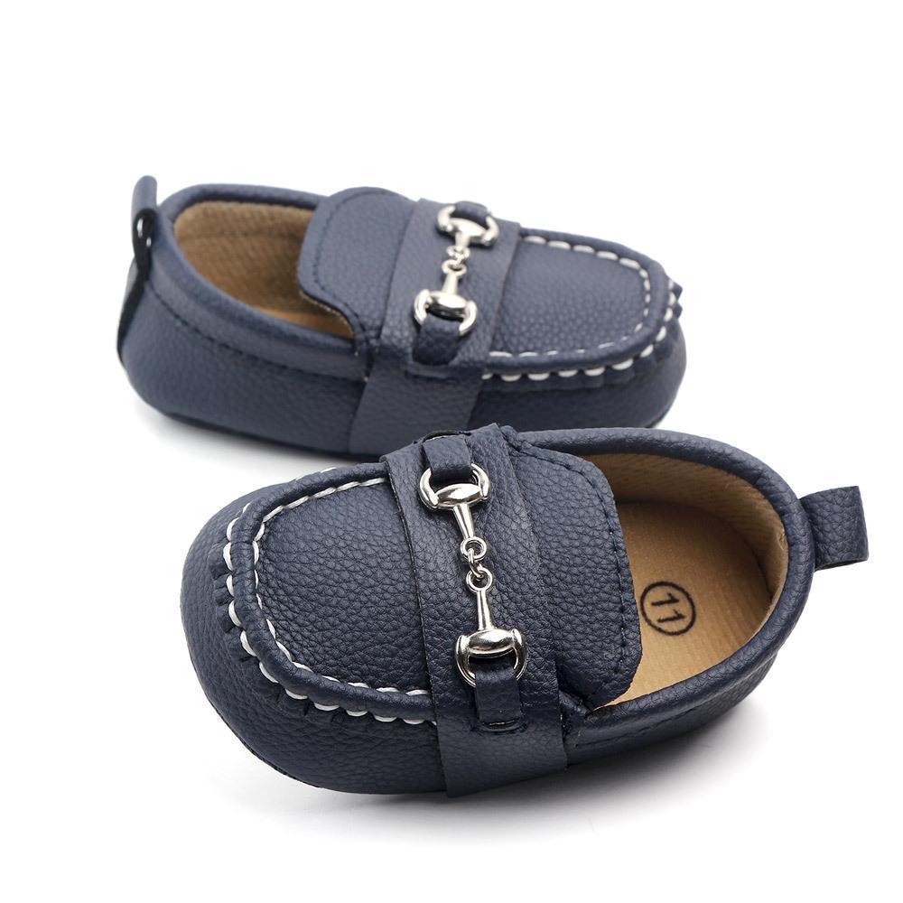 Leather Baby Shoes Fashion Infant Boys Girls Anti-slip Soft Sole Newborn First Walkers Luxury Shoes Design For Kids