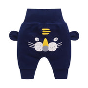 New Baby Fashion Long Pants Cartoon Animal Printing Baby Trousers Kid Wear Baby Pants  For Kids