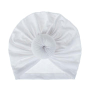 Trend New Mother & Baby Hat Soft Cotton Turban Hat Baby Elastic Toddler Infant Cap For Girls and Women