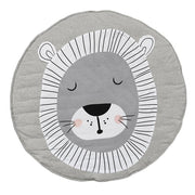 Baby Play Mat Pad Cotton Newborn Infant Crawling Animal Play mat Round Carpet Floor Rug Kids Children Room Carpet For Sleeping